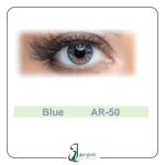 لنز چشمی رنگی آبی قهوه‌ای Blue AR-50
