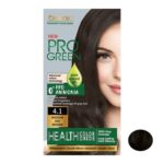 کیت رنگ مو کلینیک کیندی شماره 4.1 رنگ خاکستری قهوه ای متوسط