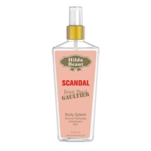 بادی اسپلش زنانه هیلدا بیوت (Hilda Beaut) مدل SCANDAL حجم 250 میلی لیتر